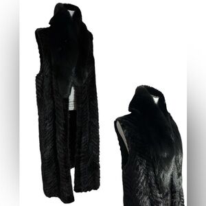Elegant Black Mink  Pelisse